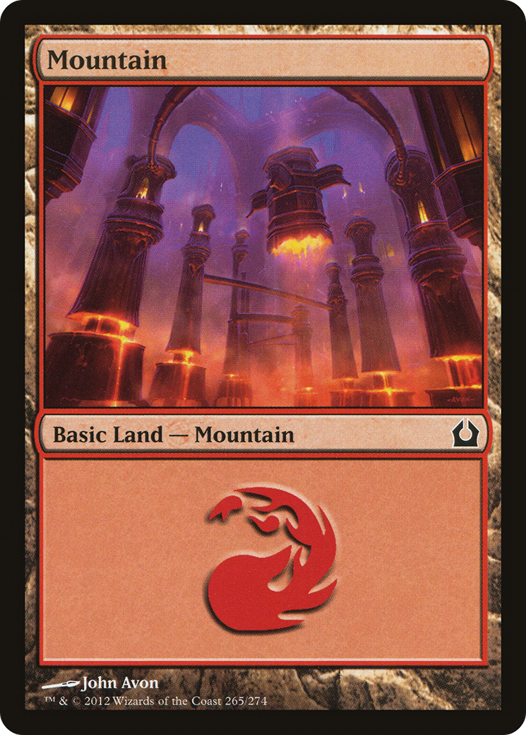 Mountain (265) [Return to Ravnica] Foil