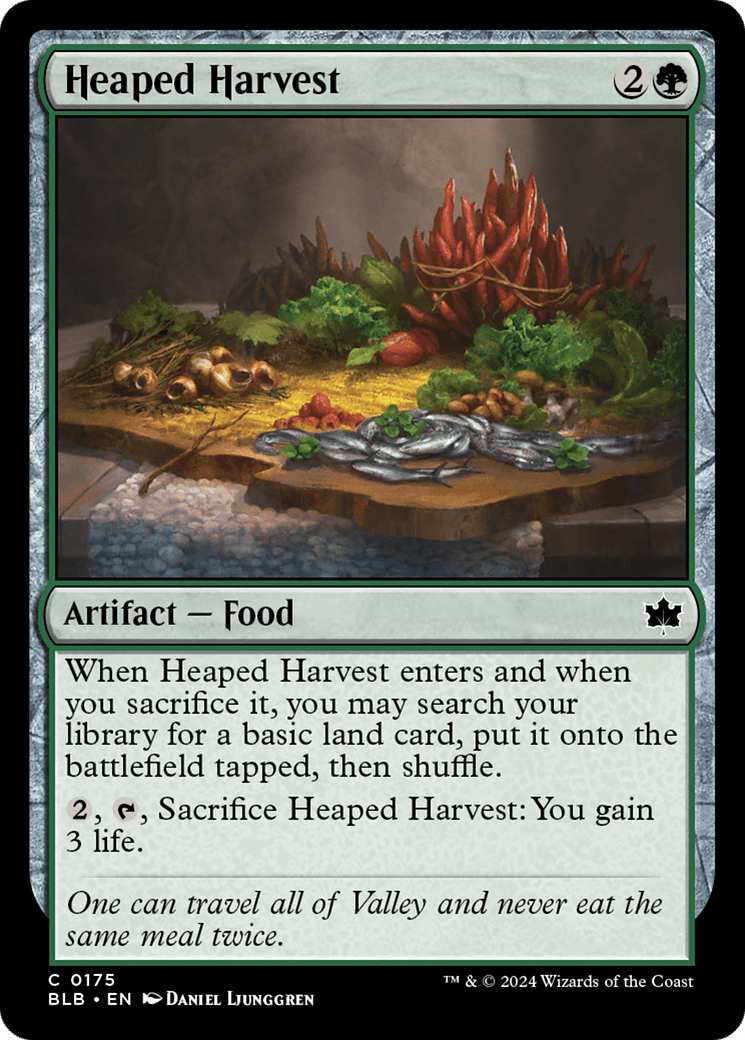 Heaped Harvest [Bloomburrow] Foil