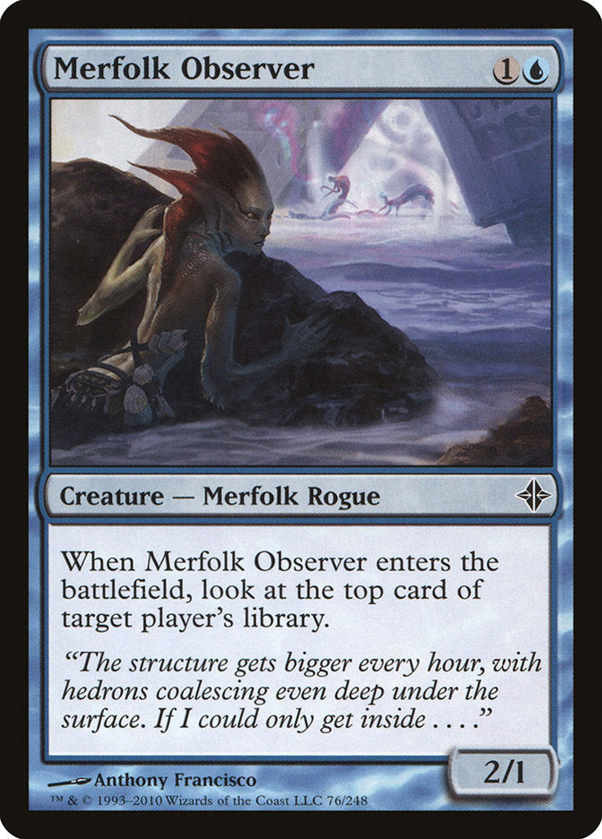 Merfolk Observer 76/248 (Rise of the Eldrazi) 
