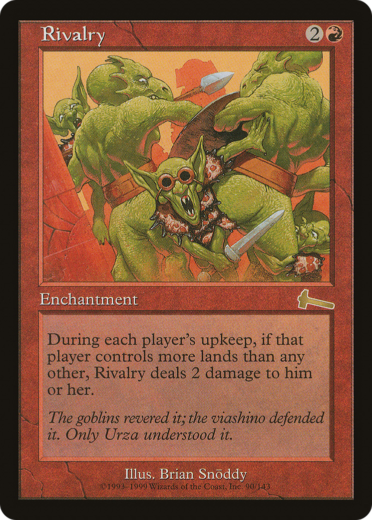Rivalry [Urza's Legacy] Foil