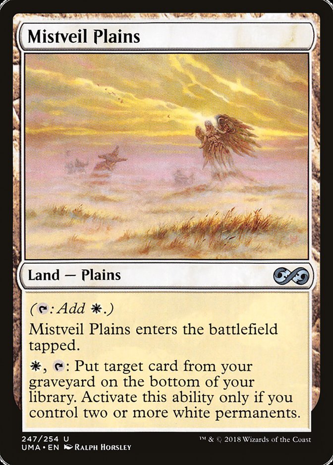 Mistveil Plains 247/254 (Ultimate Masters)  - Foil