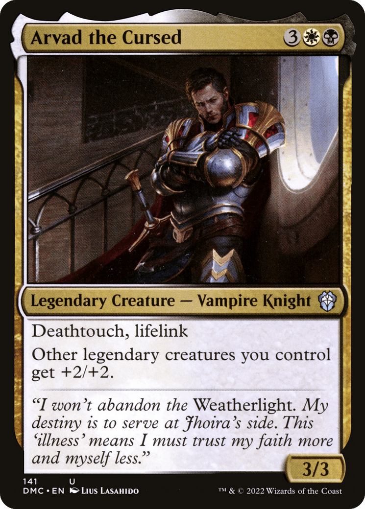 Arvad the Cursed [Dominaria United Commander]