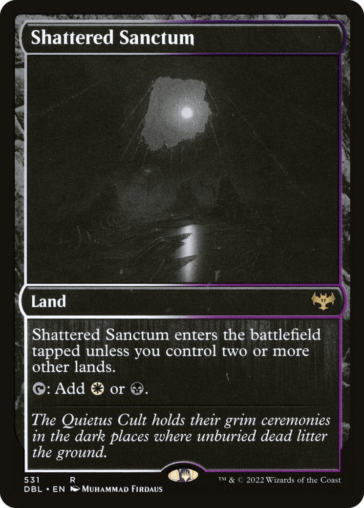Shattered Sanctum [Innistrad: Double Feature] Foil