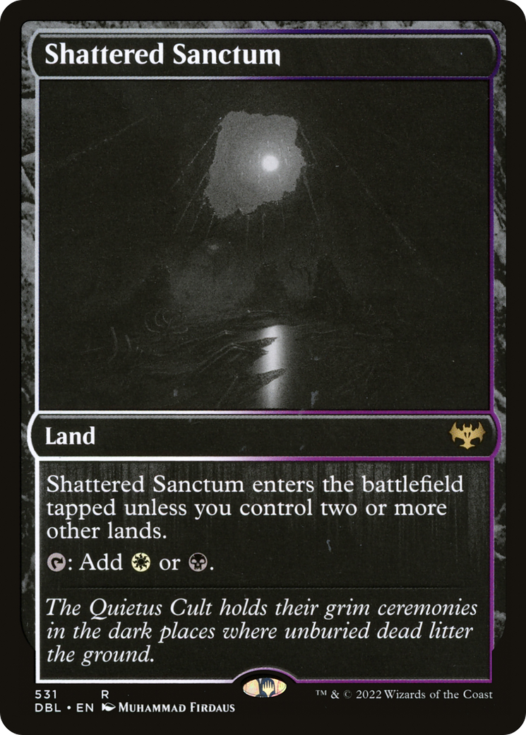 Shattered Sanctum [Innistrad: Double Feature] Foil