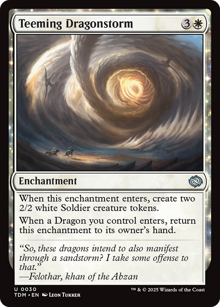 Teeming Dragonstorm (030) [Tarkir: Dragonstorm]