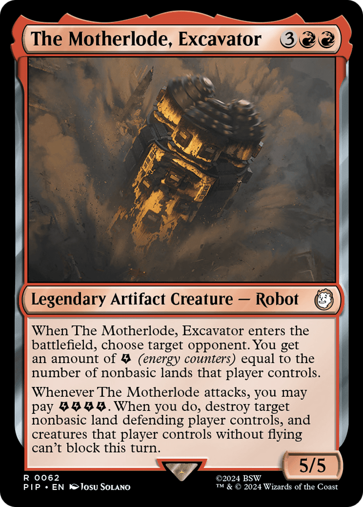 The Motherlode, Excavator [Fallout] Foil