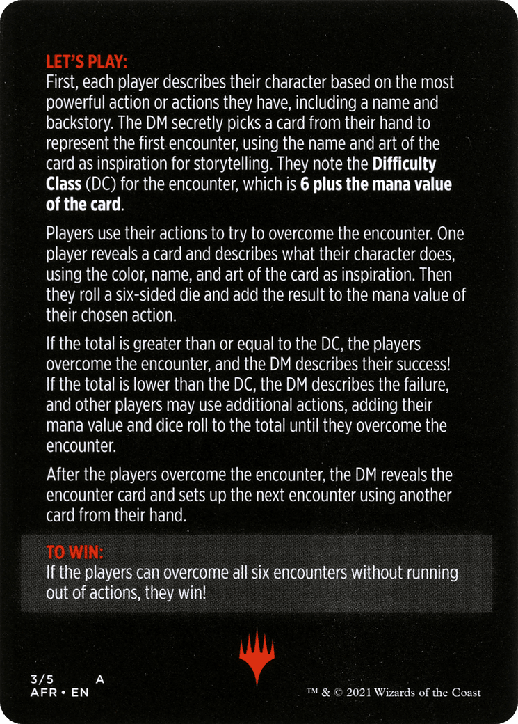 Magic and Minions // Magic and Minions (cont'd) (MAFR-003) - Adventures in the Forgotten Realms Minigames Foil