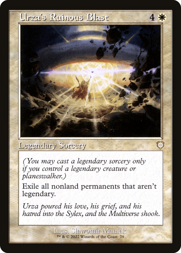 Urza's Ruinous Blast (Retro) [The Brothers' War Commander]