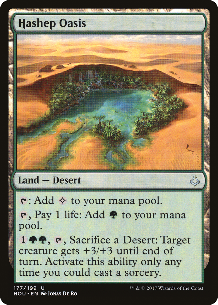 Hashep Oasis [Hour of Devastation] Foil