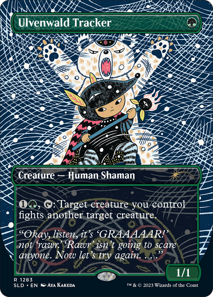 Ulvenwald Tracker (Borderless) [Secret Lair Drop Series] Foil