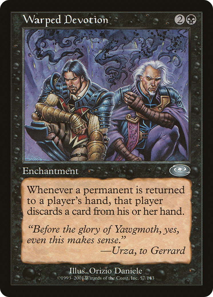 Warped Devotion [Planeshift] Foil