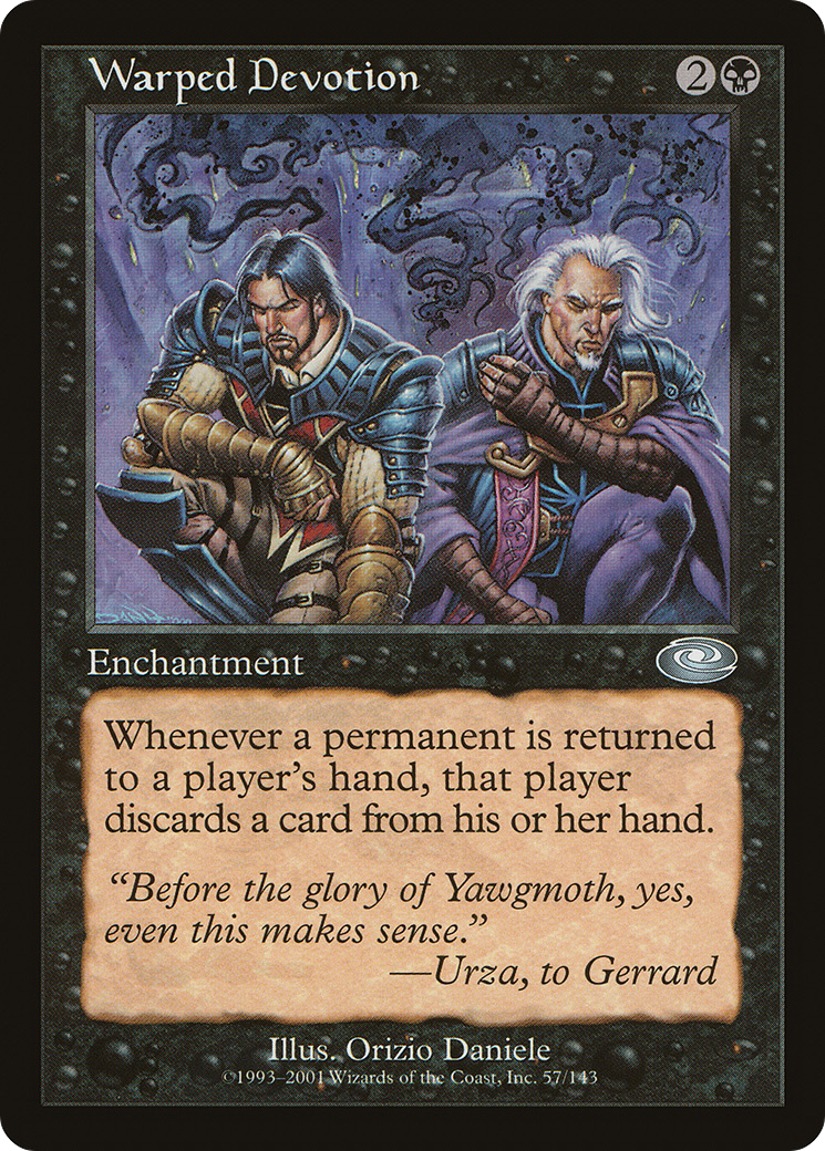 Warped Devotion [Planeshift] Foil