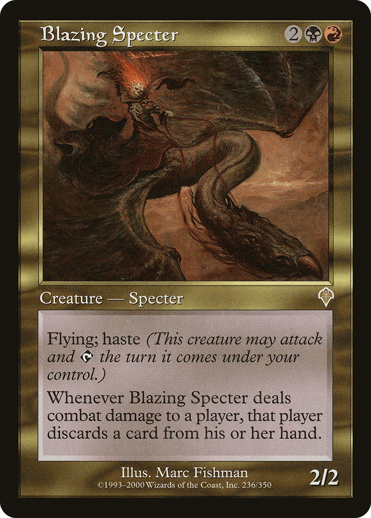 Blazing Specter [Invasion] Foil