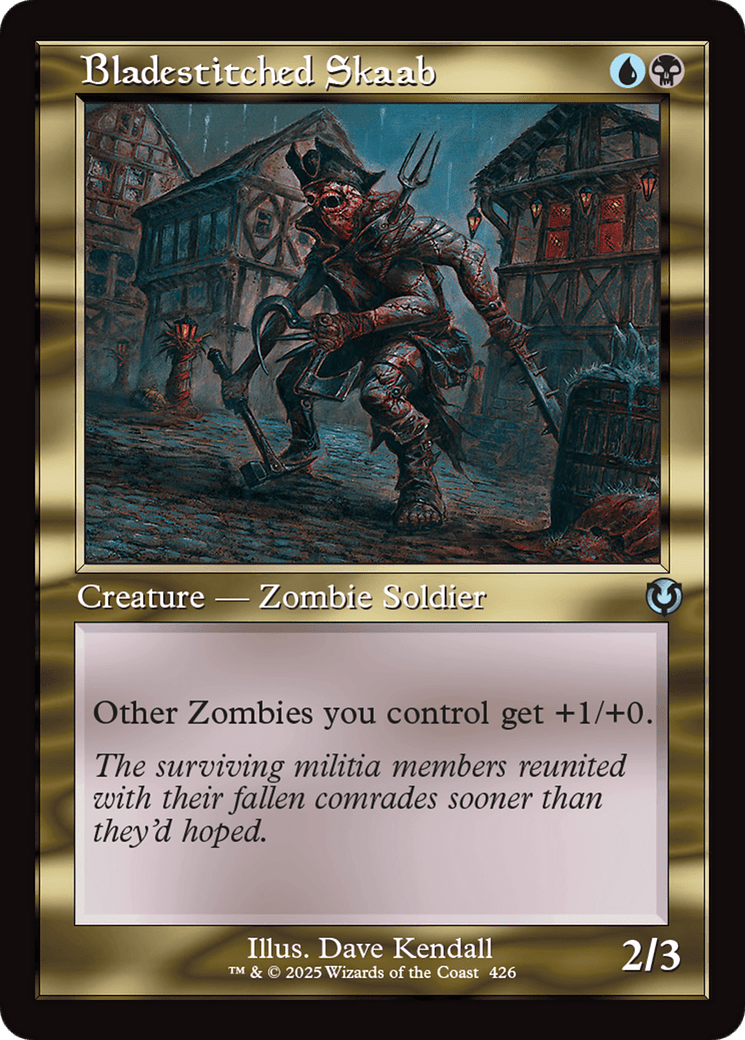 Bladestitched Skaab (Retro Frame) (-426) [Innistrad Remastered]  Foil