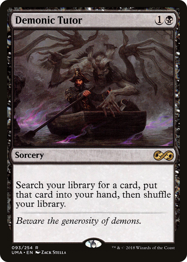 Demonic Tutor [Ultimate Masters] Foil