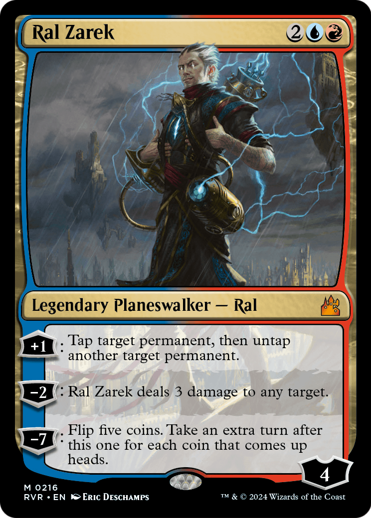 Ral Zarek [Ravnica Remastered] Foil