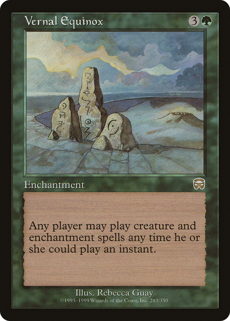 Vernal Equinox [Mercadian Masques] Foil