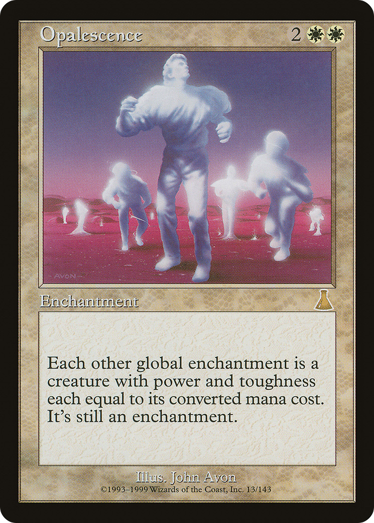 Opalescence [Urza's Destiny] Foil
