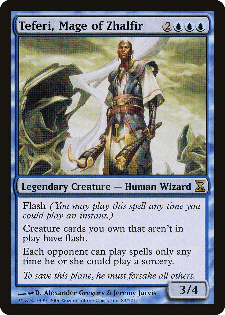 Teferi, Mage of Zhalfir [Time Spiral] Foil