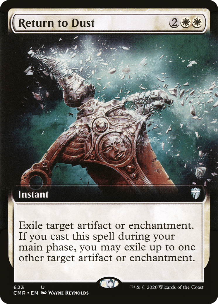 Return to Dust (Extended Art) [Commander Legends] Foil