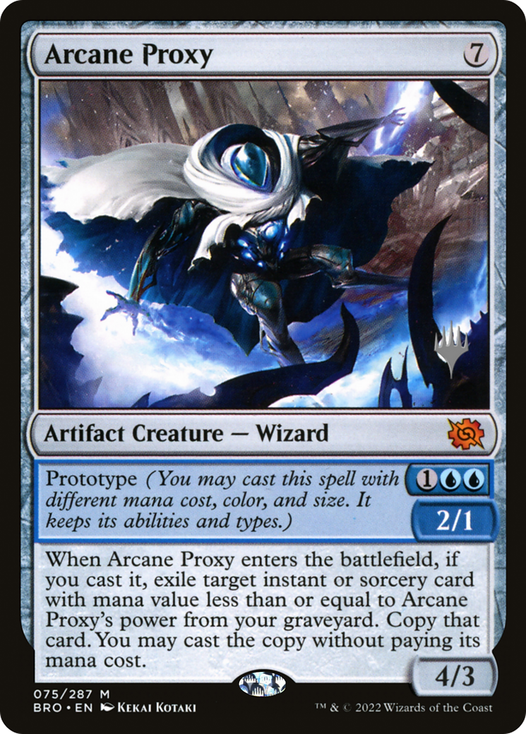 Arcane Proxy (Promo Pack) [The Brothers' War Promos] Foil