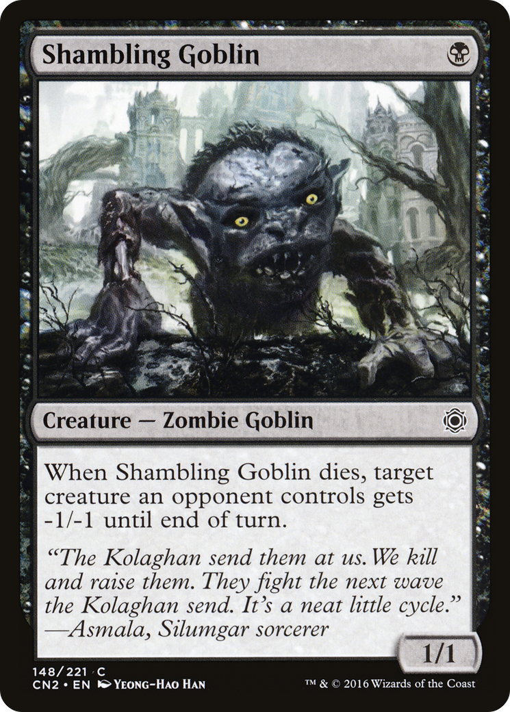 Shambling Goblin [Conspiracy: Take the Crown]