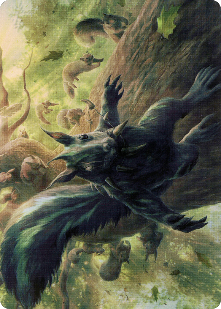 Chatterfang, Squirrel General // Chatterfang, Squirrel General (AMH2-068) - Modern Horizons 2 Art Series (Borderless) Foil