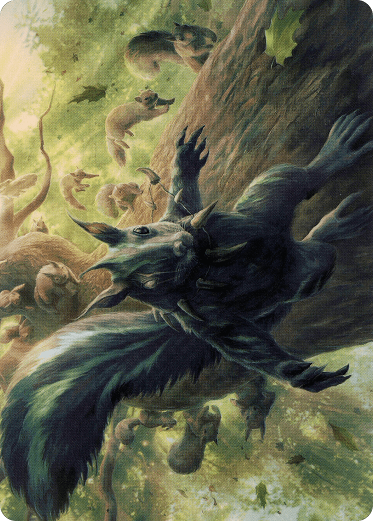 Chatterfang, Squirrel General // Chatterfang, Squirrel General (AMH2-068) - Modern Horizons 2 Art Series (Borderless) Foil