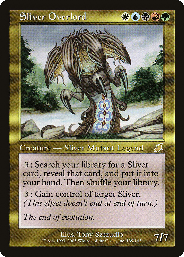 Sliver Overlord [Scourge] Foil