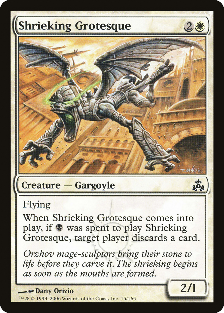 Shrieking Grotesque [Guildpact] Foil