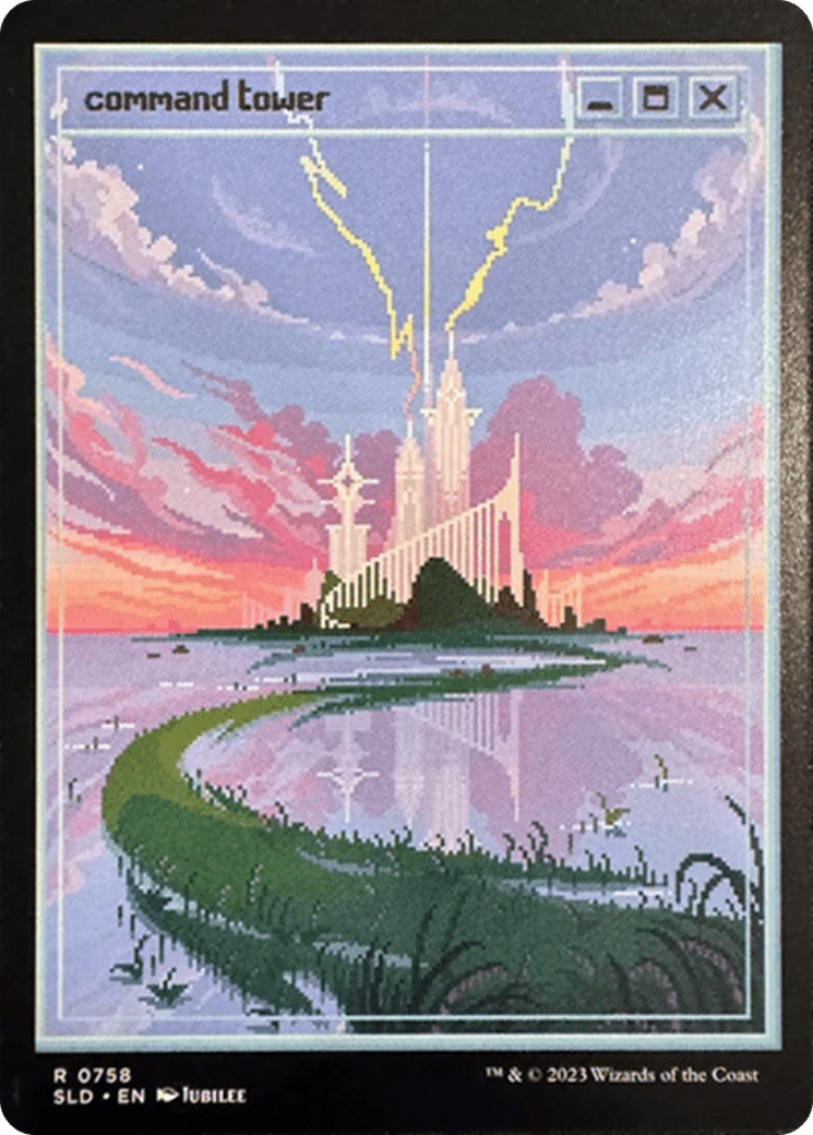 Command Tower (0758) [Secret Lair Drop Series] Foil