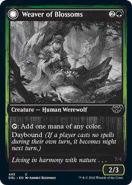 Weaver of Blossoms 493/534 (Innistrad: Double Feature) 