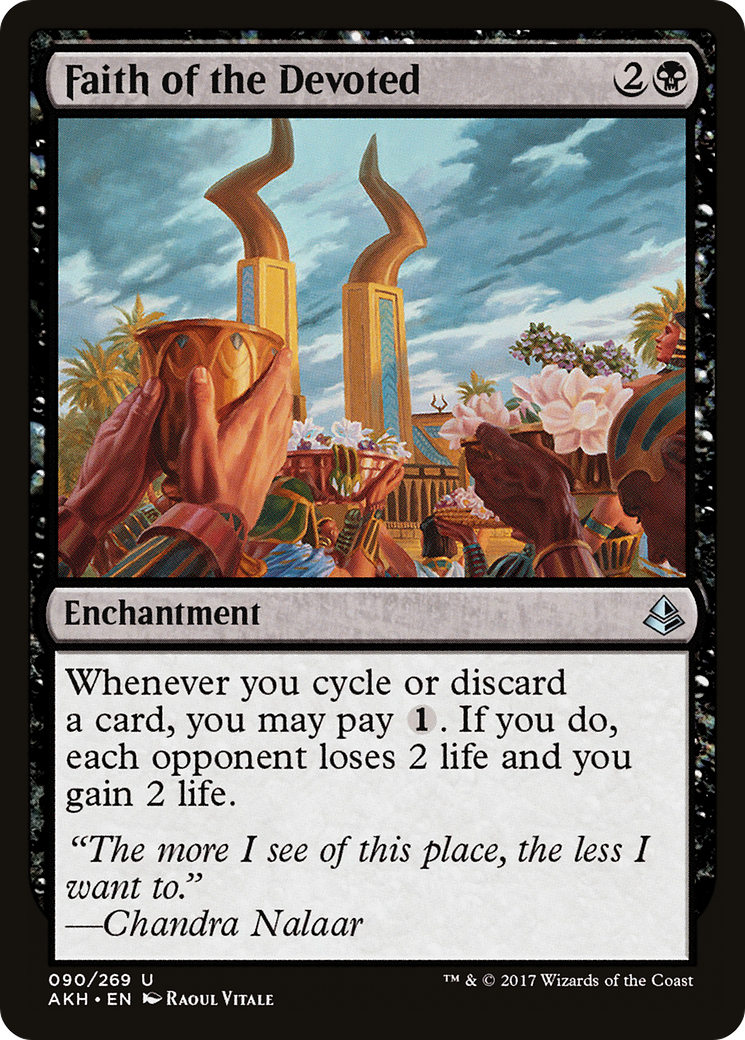 Faith of the Devoted [Amonkhet] Foil