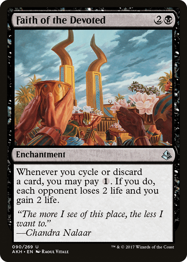 Faith of the Devoted [Amonkhet] Foil