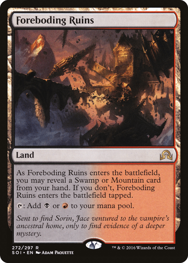 Foreboding Ruins [Shadows over Innistrad] Foil