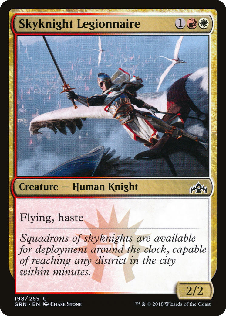Skyknight Legionnaire [Guilds of Ravnica] Foil