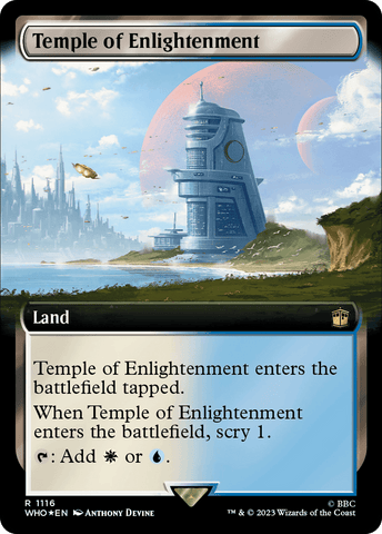 Temple of Enlightenment (Extended Art) (Surge Foil) [Doctor Who]