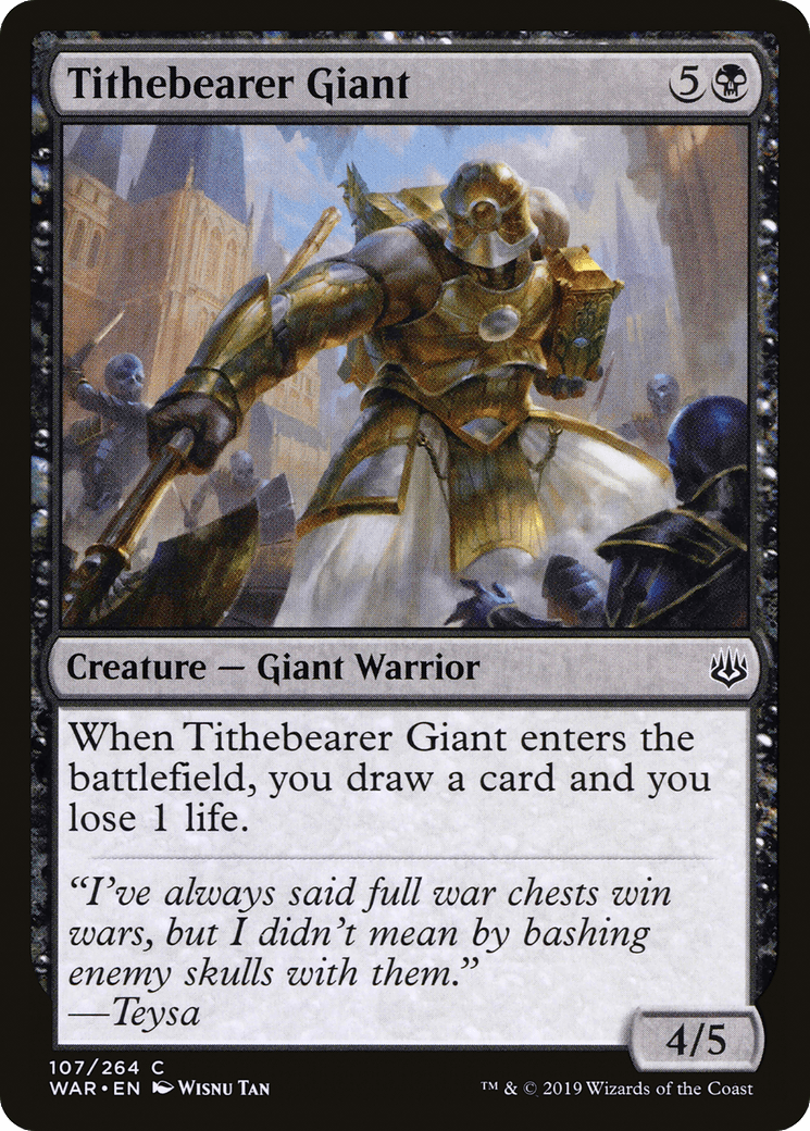 Tithebearer Giant [War of the Spark] Foil