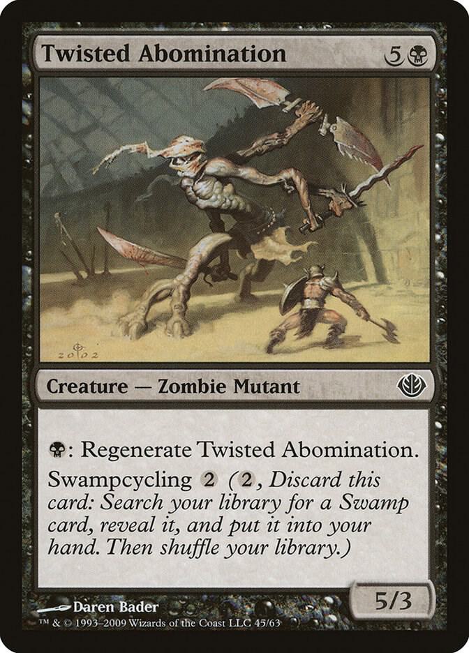 Twisted Abomination 45/63 (Duel Decks: Garruk vs. Liliana) 