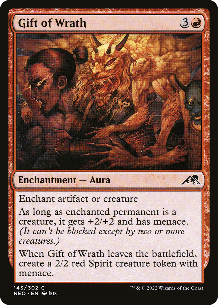 Gift of Wrath [Kamigawa: Neon Dynasty] Foil