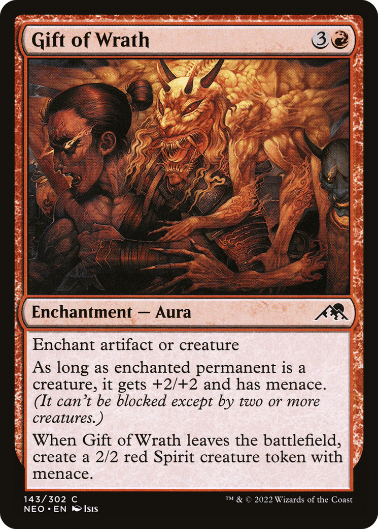 Gift of Wrath [Kamigawa: Neon Dynasty] Foil