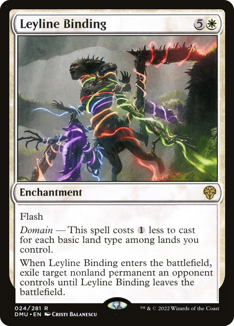 Leyline Binding [Dominaria United] Foil