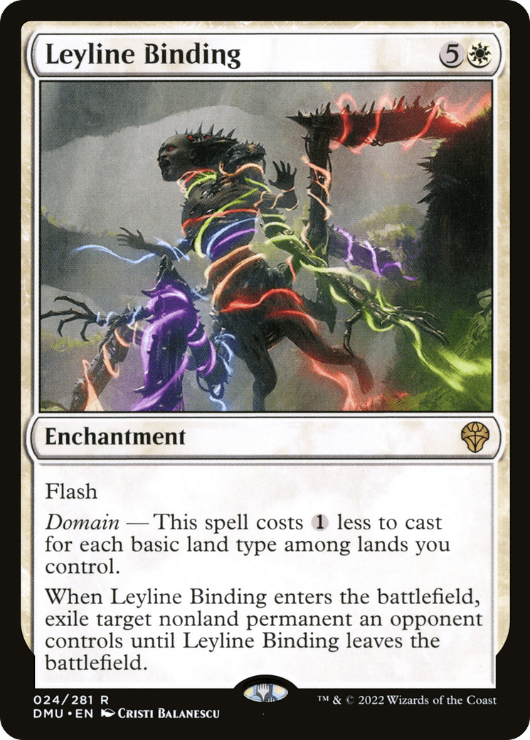Leyline Binding [Dominaria United] Foil