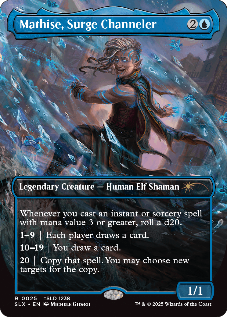 Mathise, Surge Channeler (025) [SLX Cards]