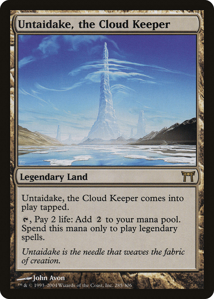 Untaidake, the Cloud Keeper [Champions of Kamigawa] Foil