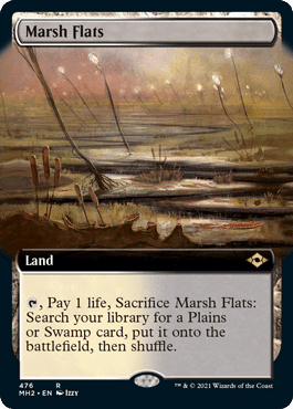 Marsh Flats (Extended Art) [Modern Horizons 2] Foil