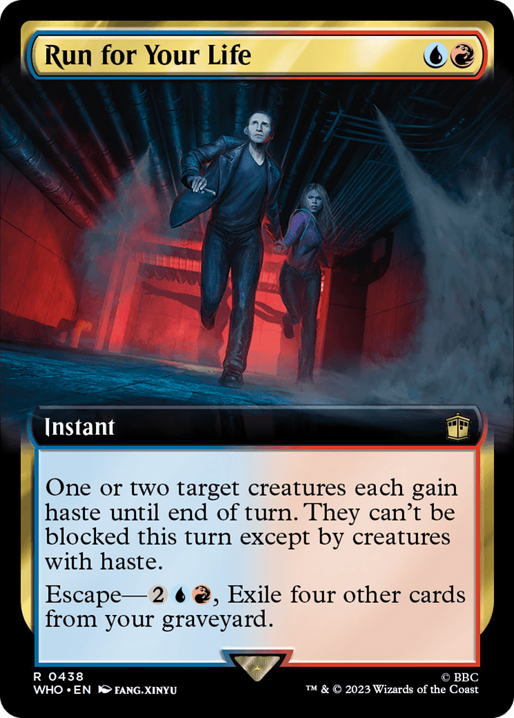 Run for Your Life (Extended Art) [Doctor Who] Foil