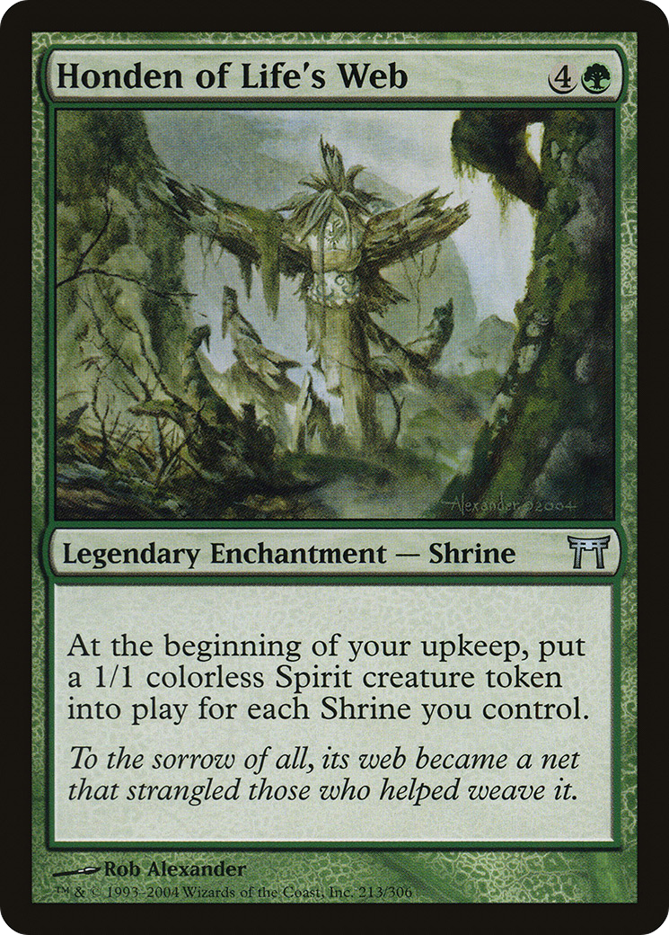 Honden of Life's Web [Champions of Kamigawa] Foil