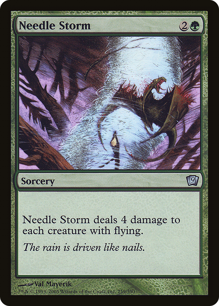 Needle Storm [Ninth Edition] Foil