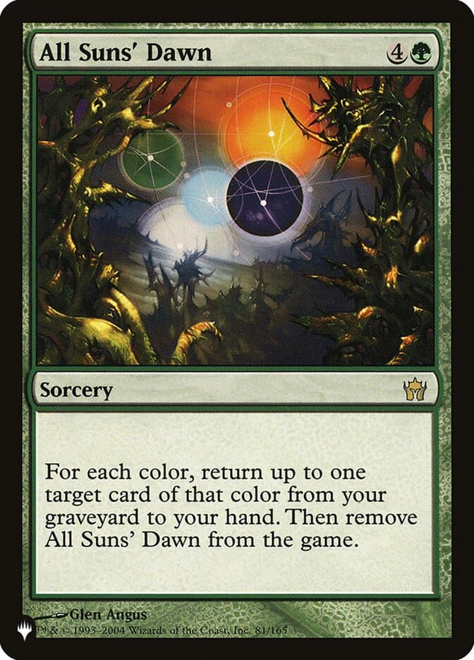 All Suns' Dawn |  (5DN-81) [The List]
